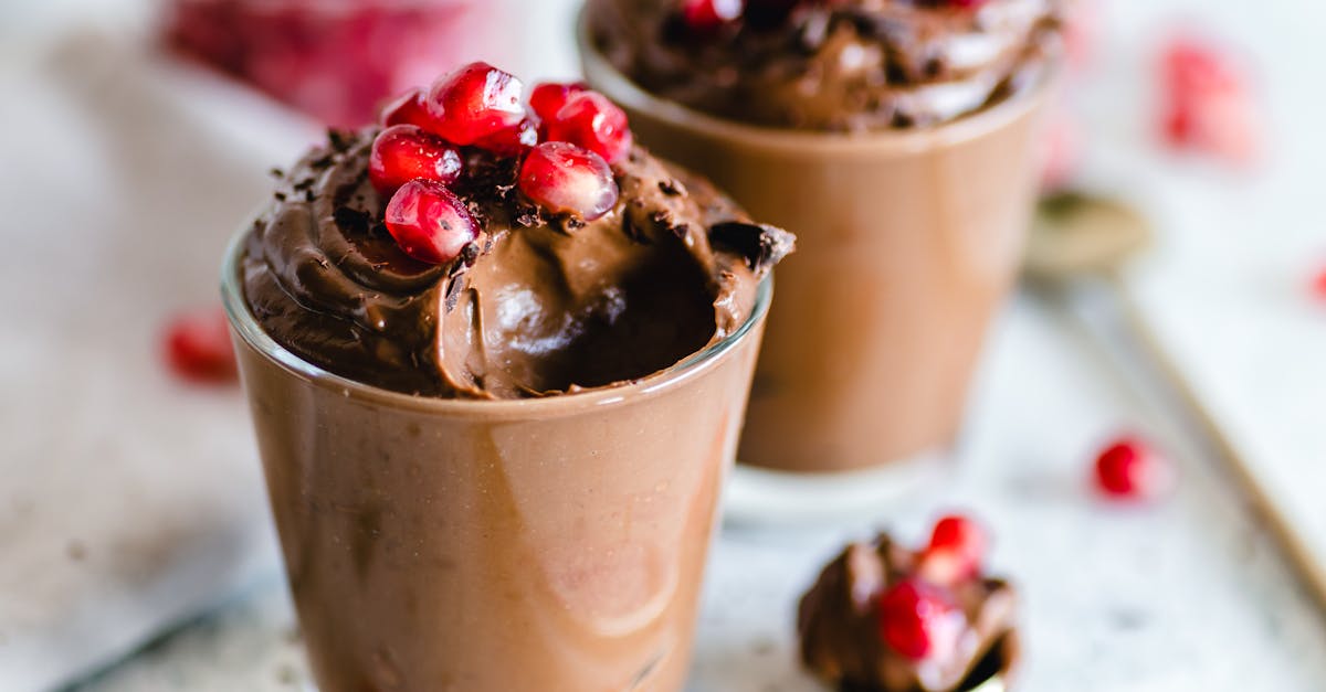 Close-Up Photo Of Chocolate Mousse
