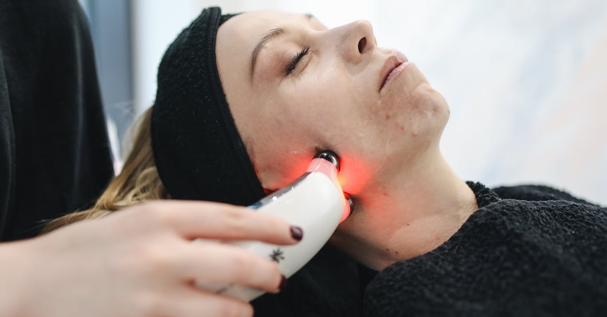 Woman Having Facial Care